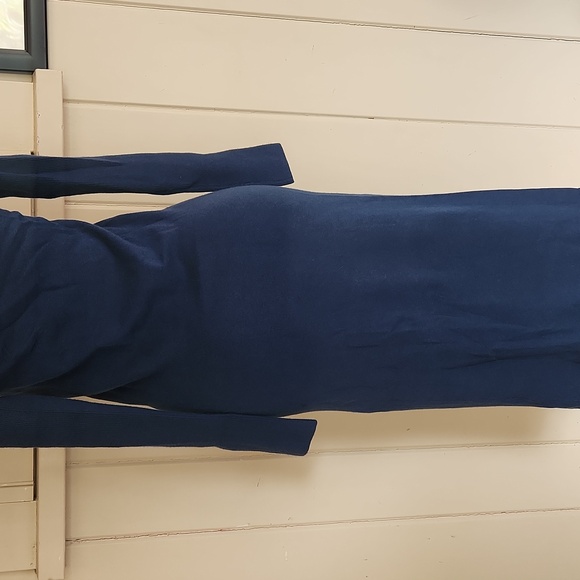 Banana Republic Blue Midi Dress NWT XS - Picture 6 of 8